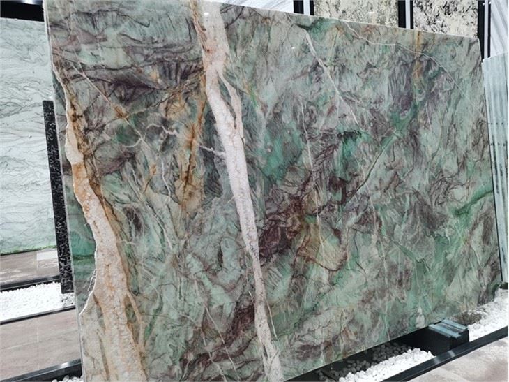 Botanic Bordeaux Quartzite Slab